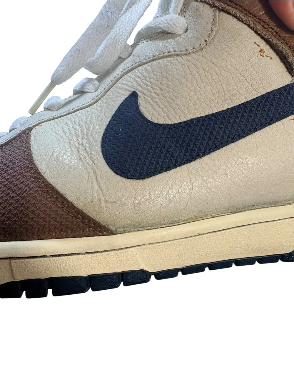 Nike Dunk High Premium “Baroque Brown” Sneakers Men’s Size 13 Vintage Y2K READ